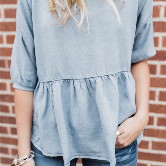 Roolee Little Italy Peplum Top - Picture 1 of 6